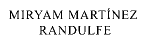 Logo de Miryam Martinez Randulfe